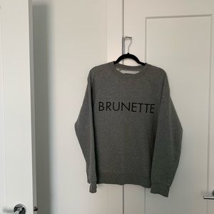 Brunette Crewneck